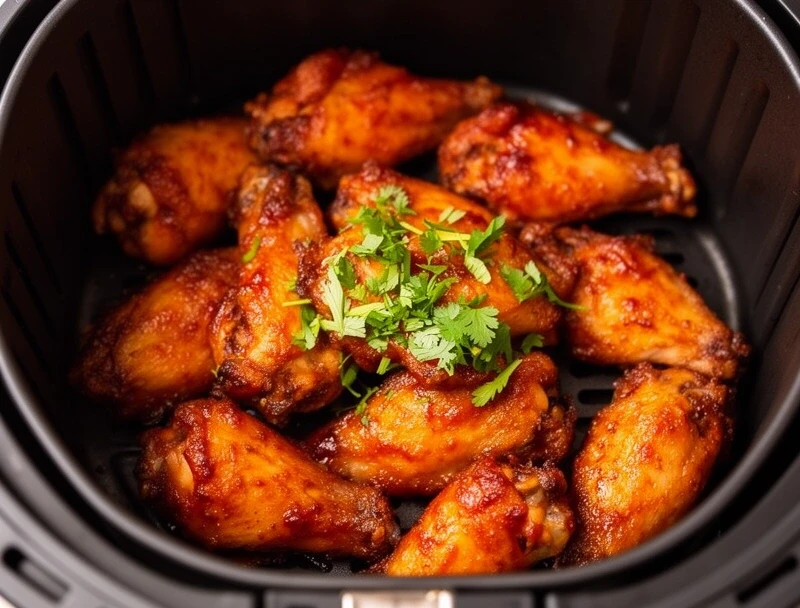 Skrzydełka z aerogrillu